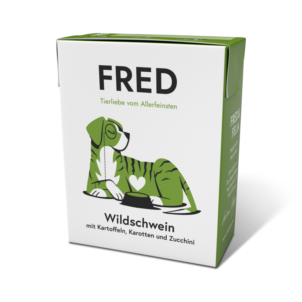 FRED – Wildschwein mit Kartoffeln & Karotten
