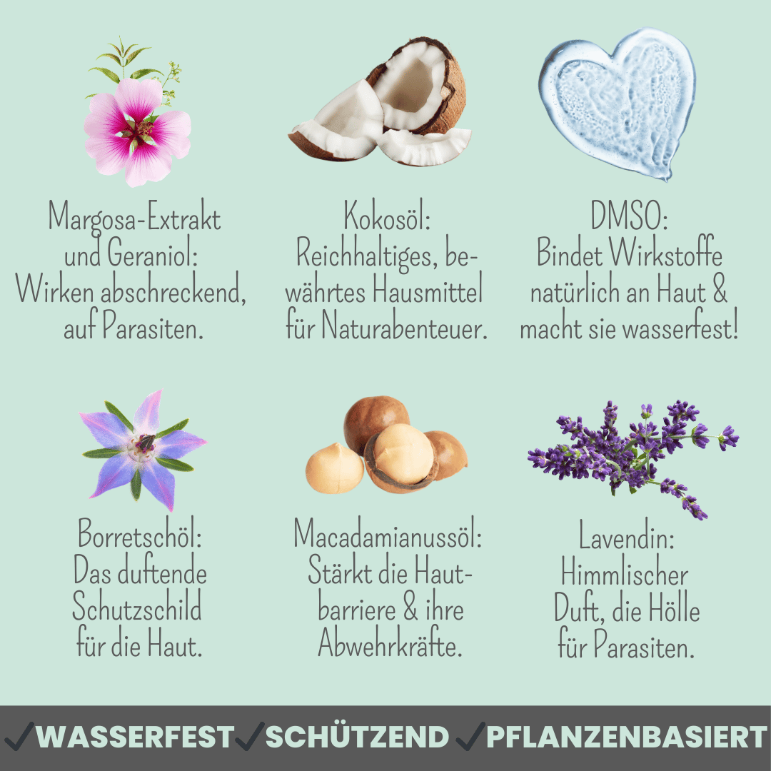 noms+ – Wasserfestes Zpot-on für Hunde gegen Zecken, Flöhe, Milben & Mücken