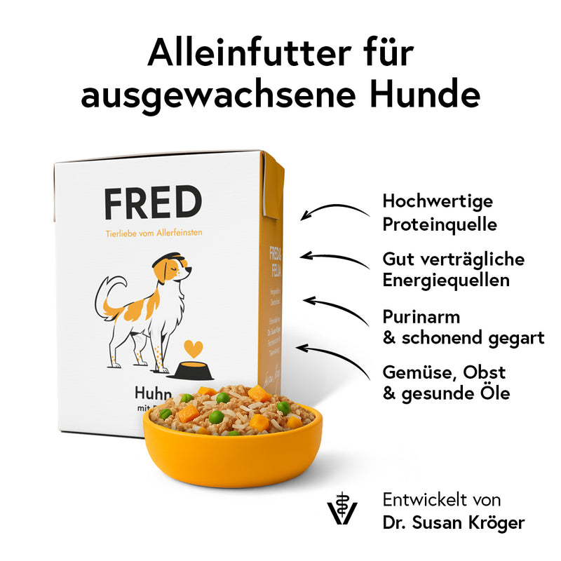 FRED – Huhn mit Reis