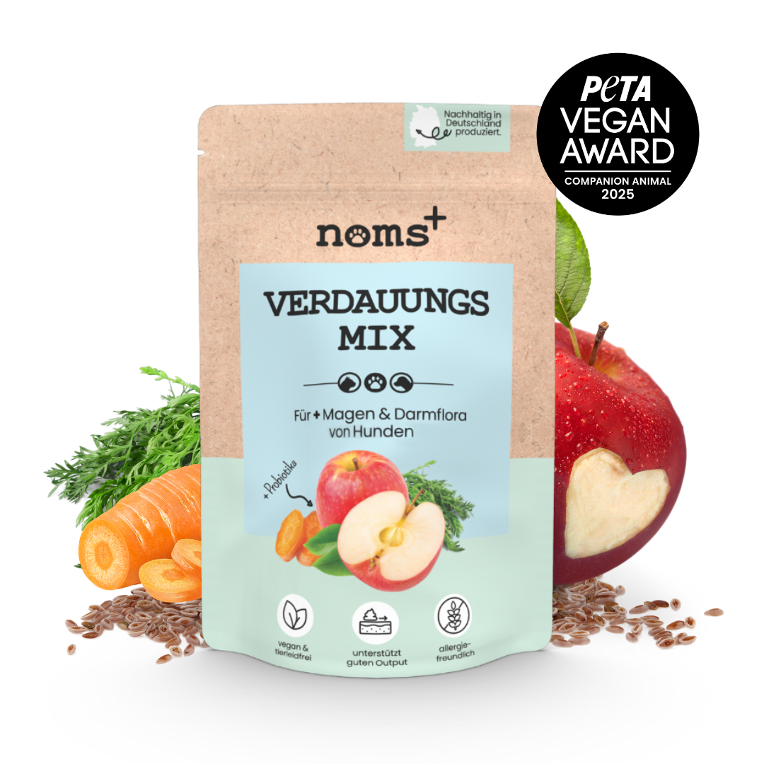 noms+ – Verdauungsmix für Hunde als Probiotikum für Magen- & Darmflora