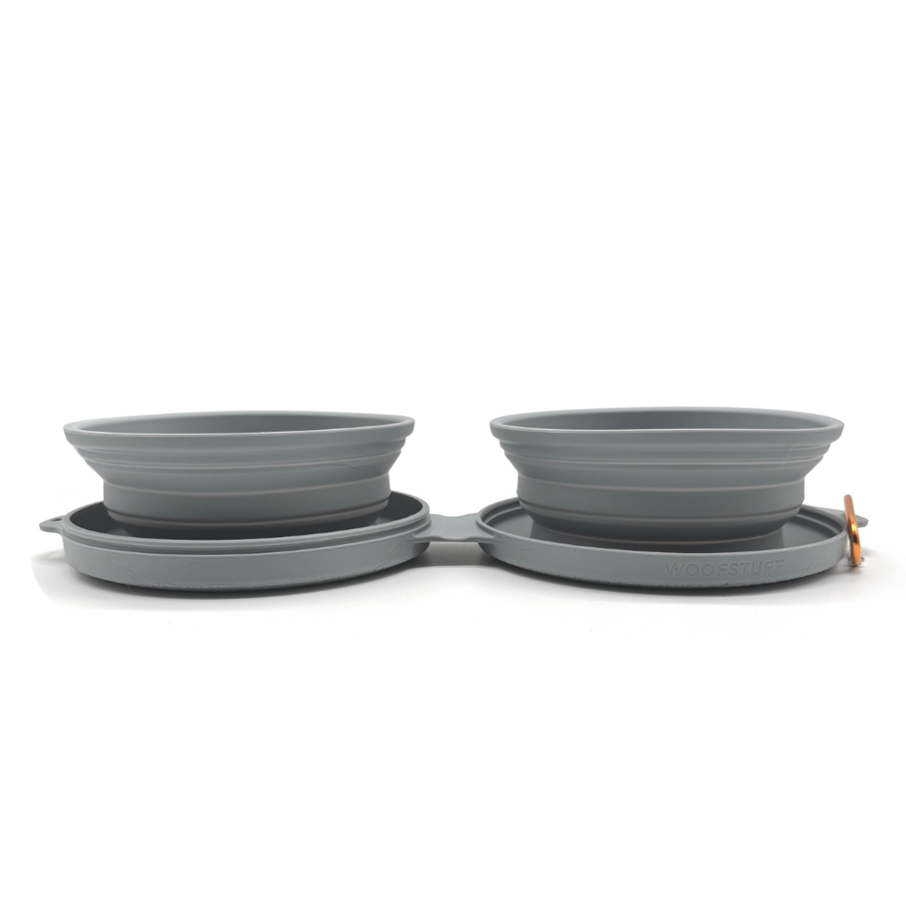 Woofstuff – Faltbarer Reisenapf - The Duo Bowl