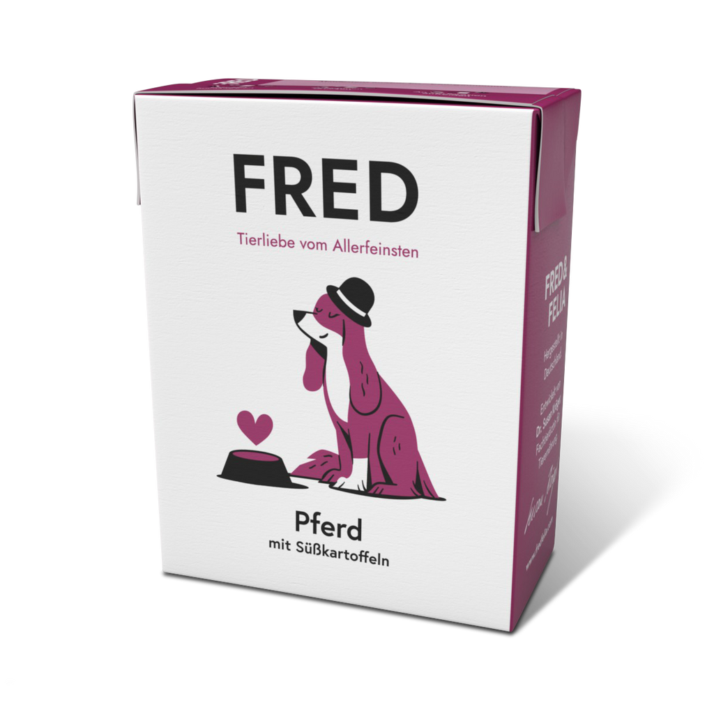 FRED – Pferd mit Süßkartoffeln
