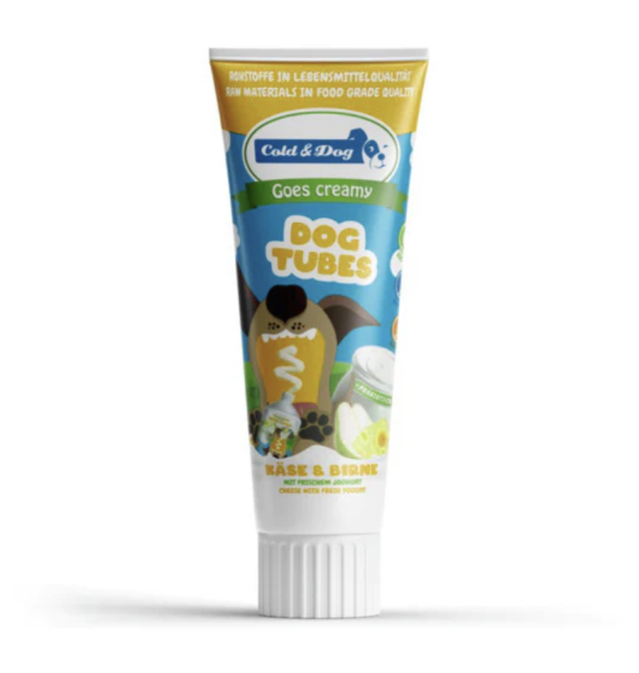 Cold&Dog – Hunde Joghurt Tube Käse 75g