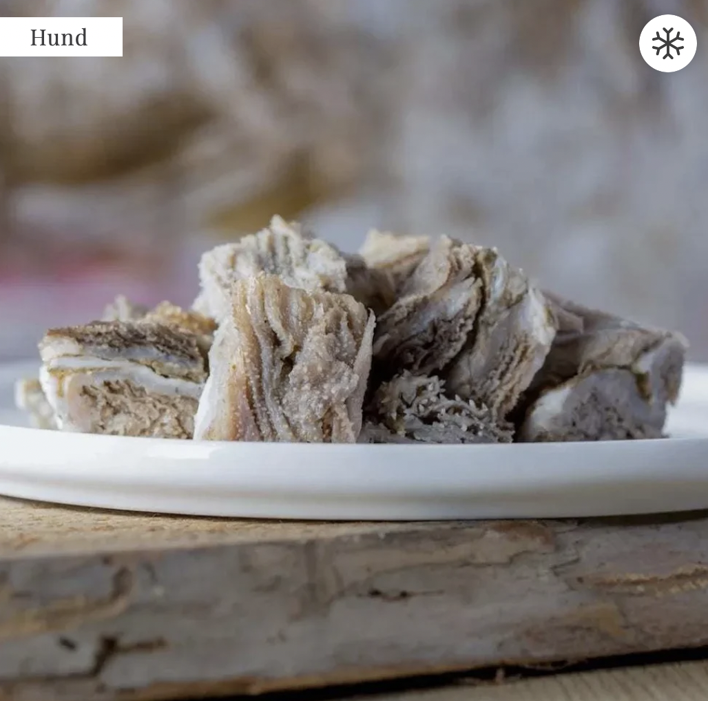 Barfgold – Blättermagen vom Rind 1000g