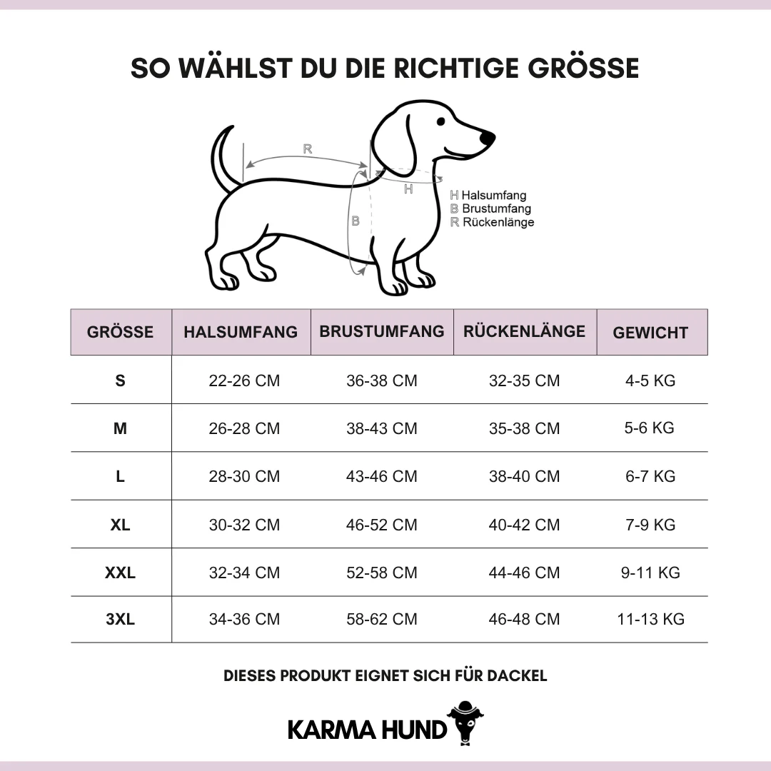 Karma Hund – Cotton Shirt Dackel