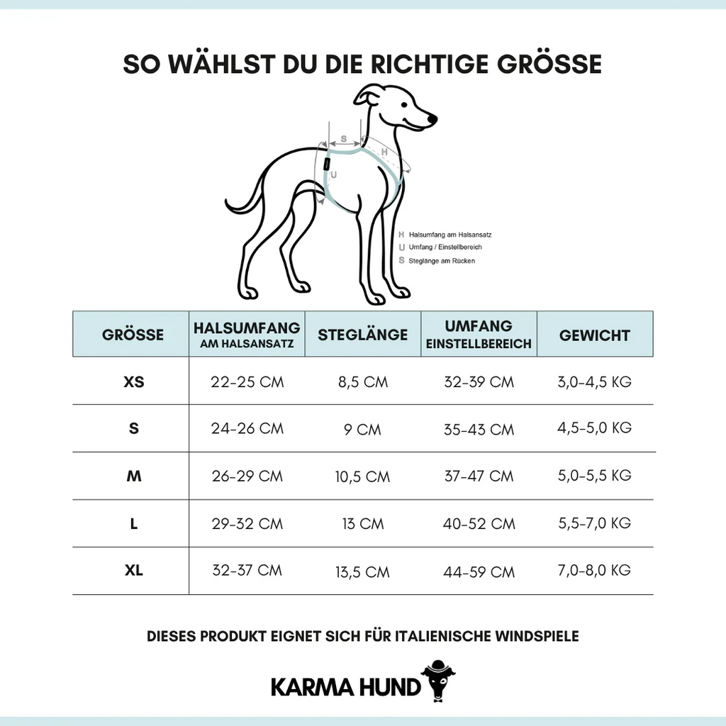Karma Hund – Softshell Hundegeschirr Iggy