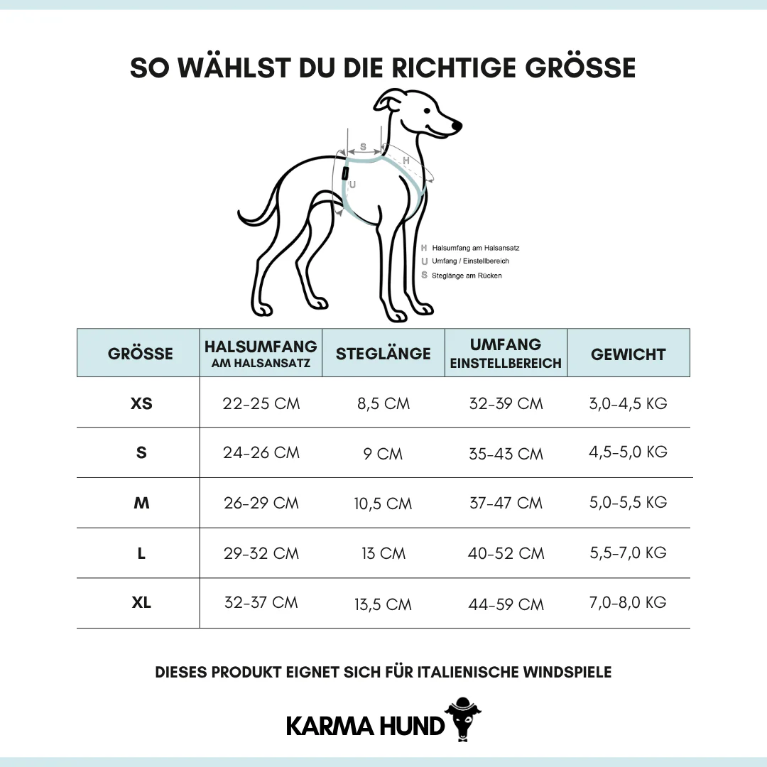 Karma Hund – Softshell Hundegeschirr Iggy