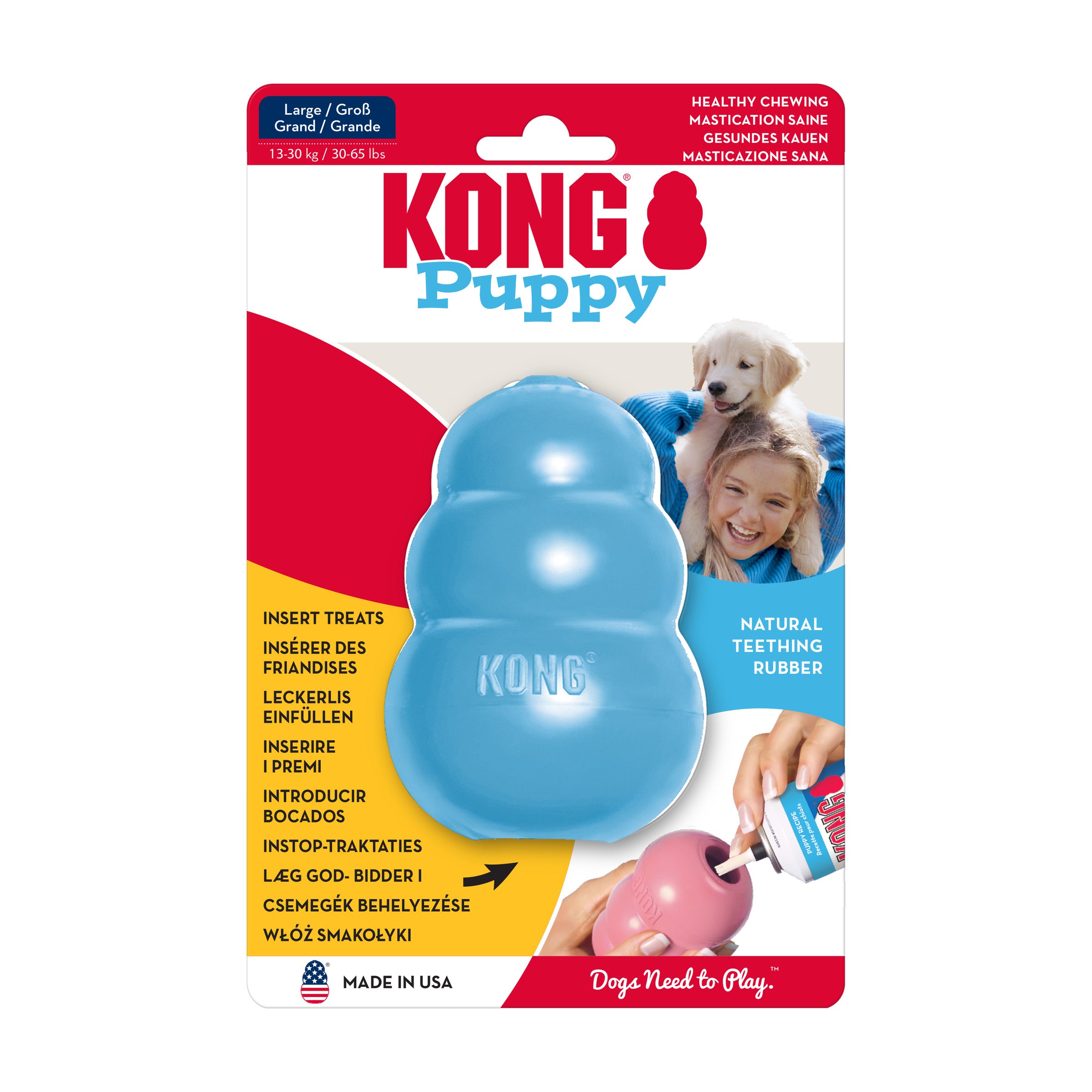 KONG Puppy Blue
