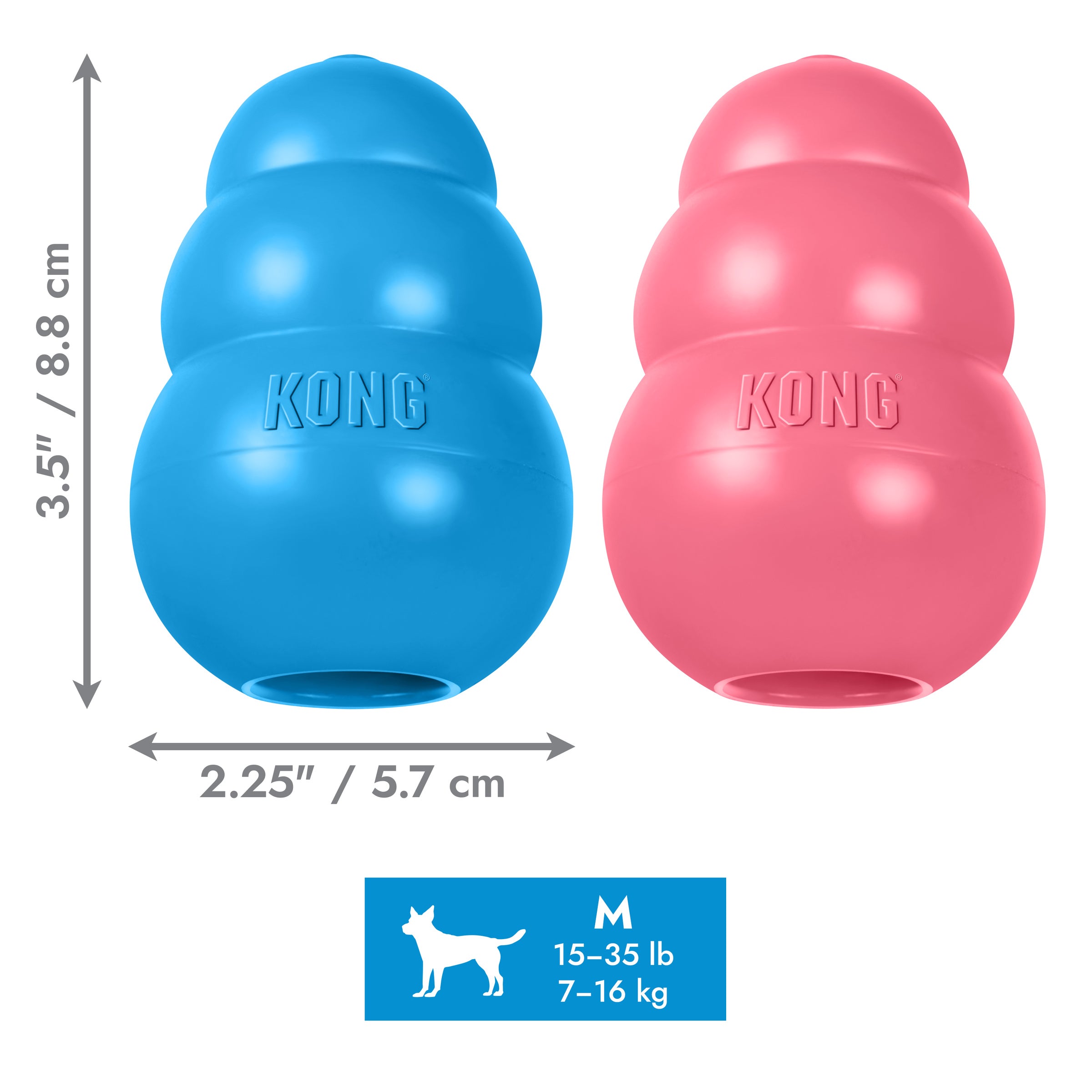 KONG Puppy Pink