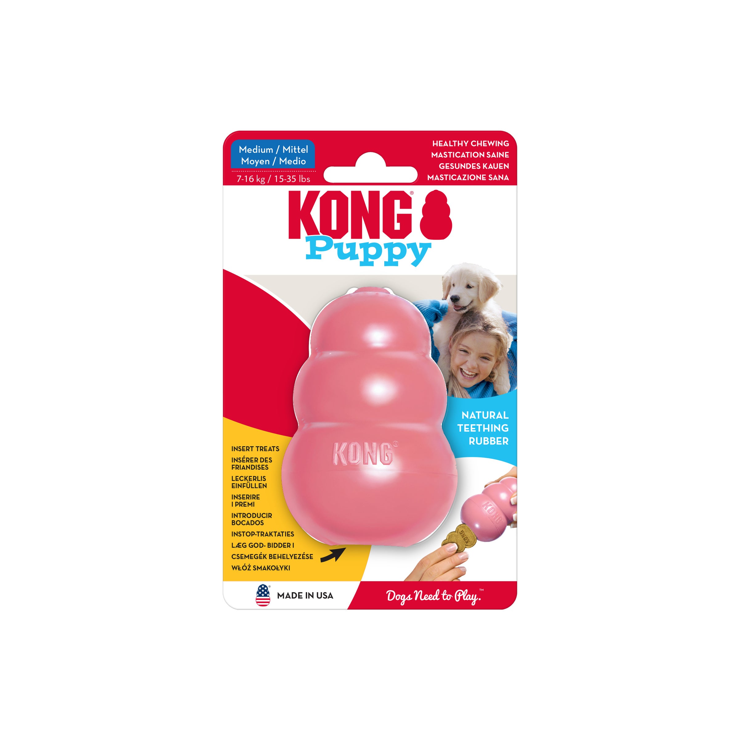 KONG Puppy Pink