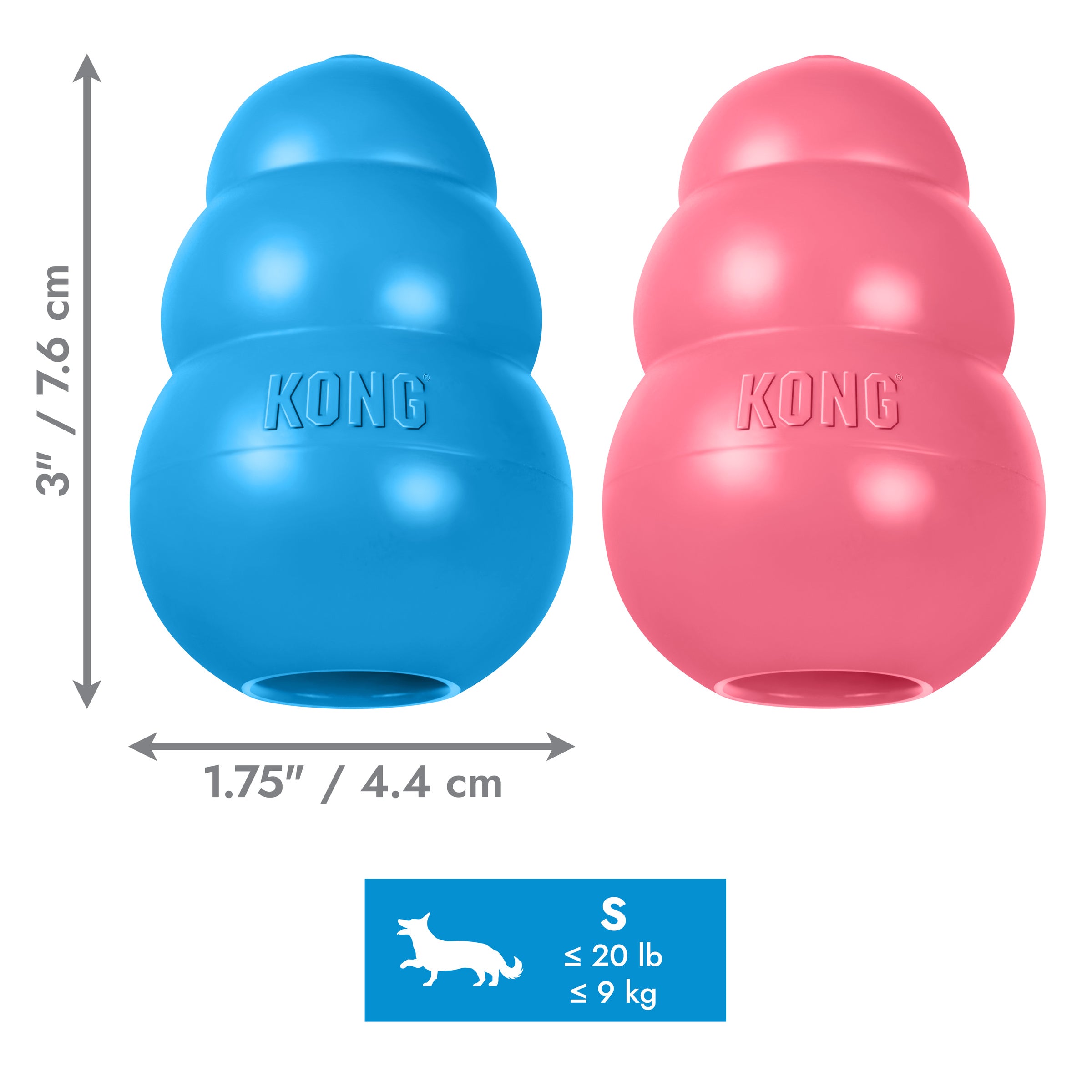 KONG Puppy Pink