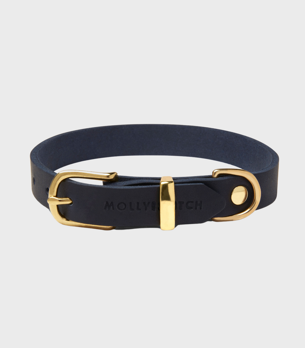 Molly and Stitch – Butter Lederhalsband