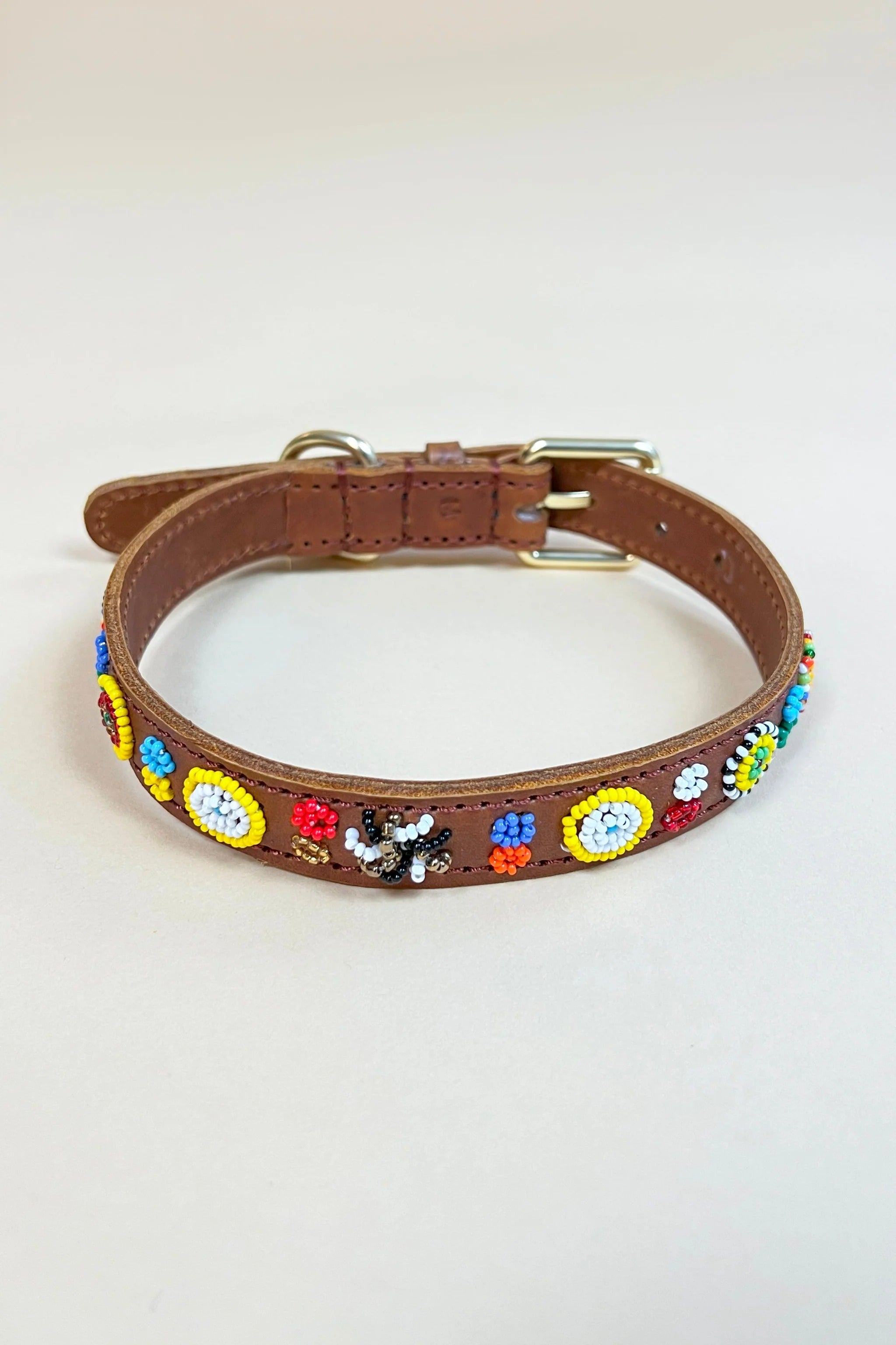 PLAKKIES – Hundehalsband Flower Garden