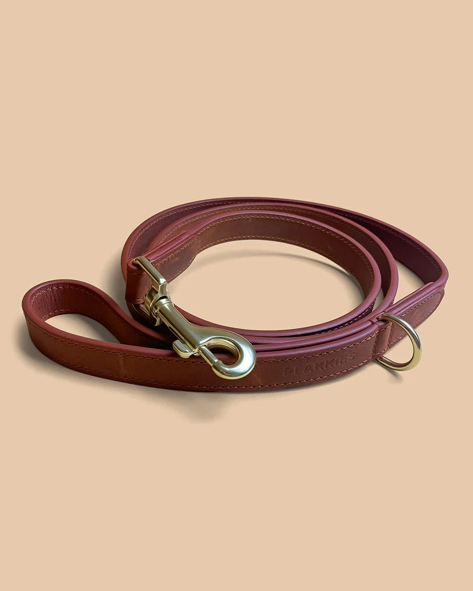 PLAKKIES – Hundeleine Natural Cocoa