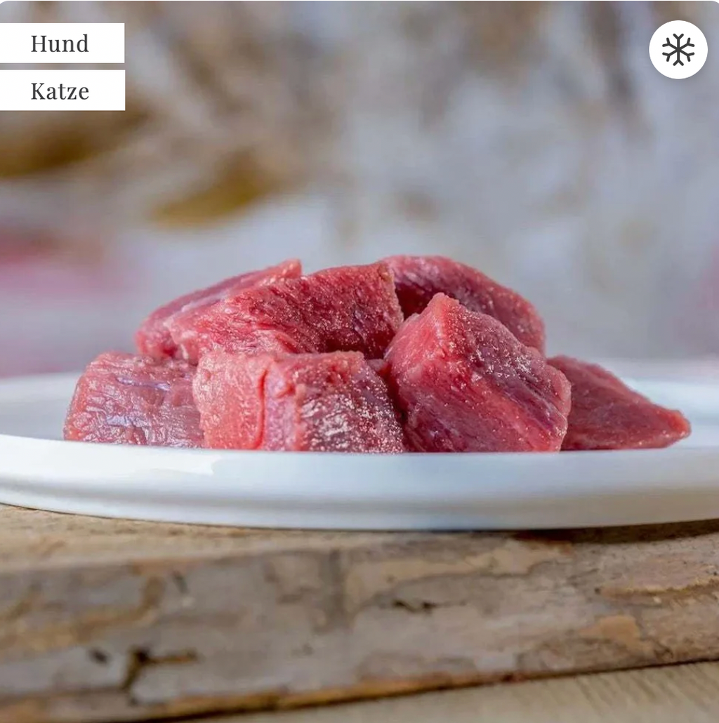 Barfgold – Rindermuskelfleisch mager 1000g