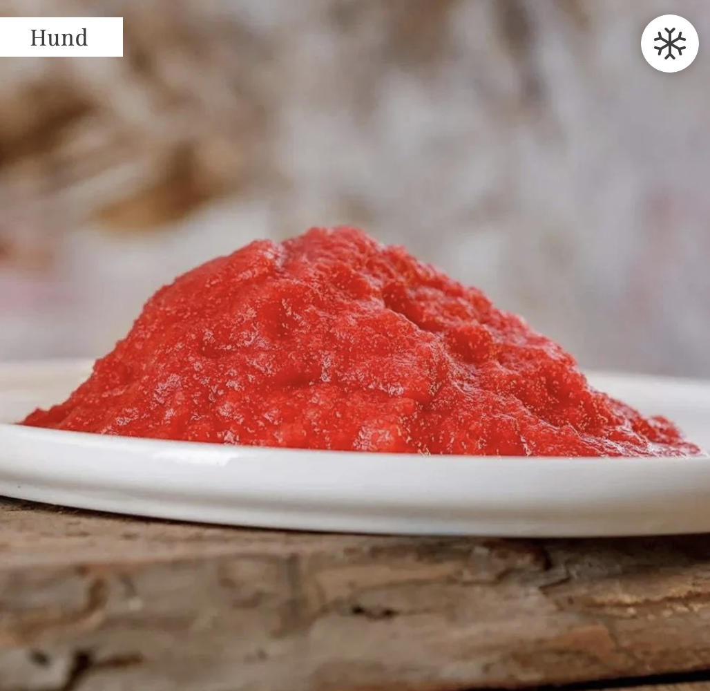 Barfgold – Roter Früchtemix fein geraspelt 500g