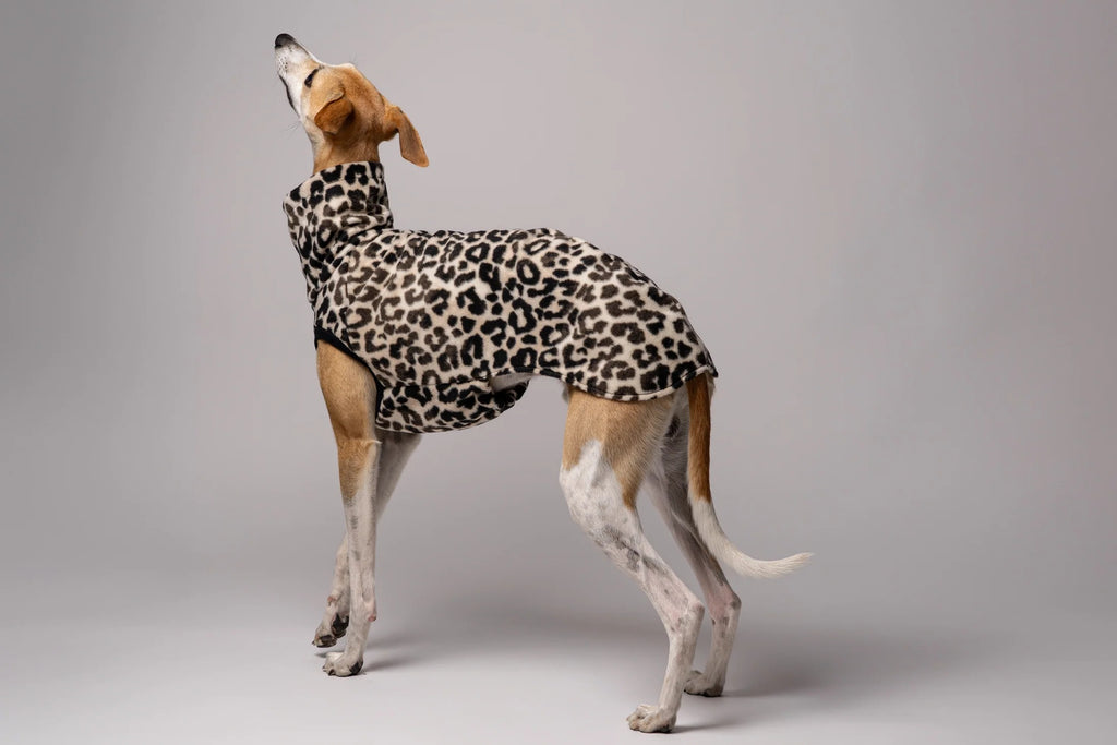 Karma Hund – Fleece Shirt Windhund - Leo