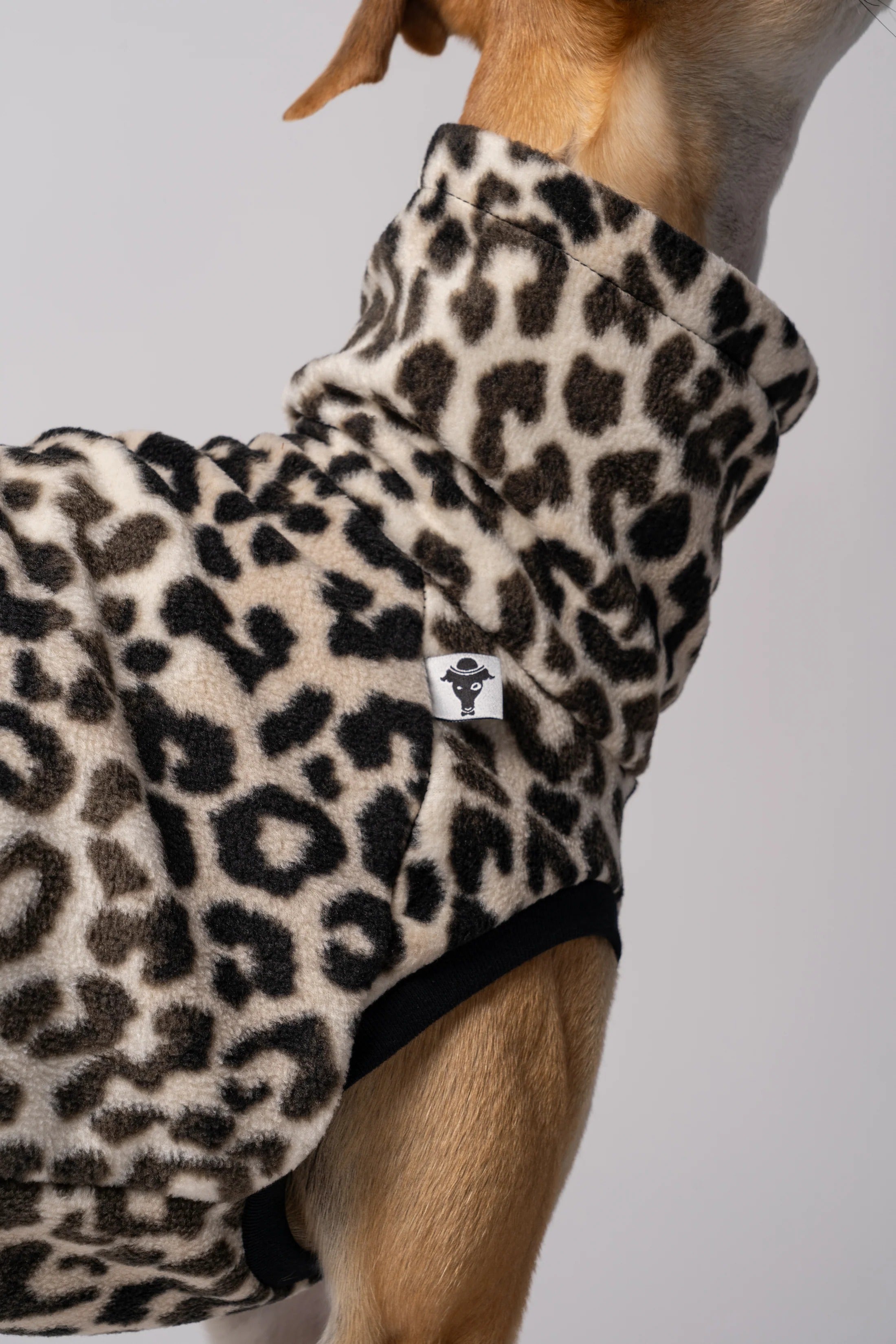 Karma Hund – Fleece Shirt Windhund - Leo