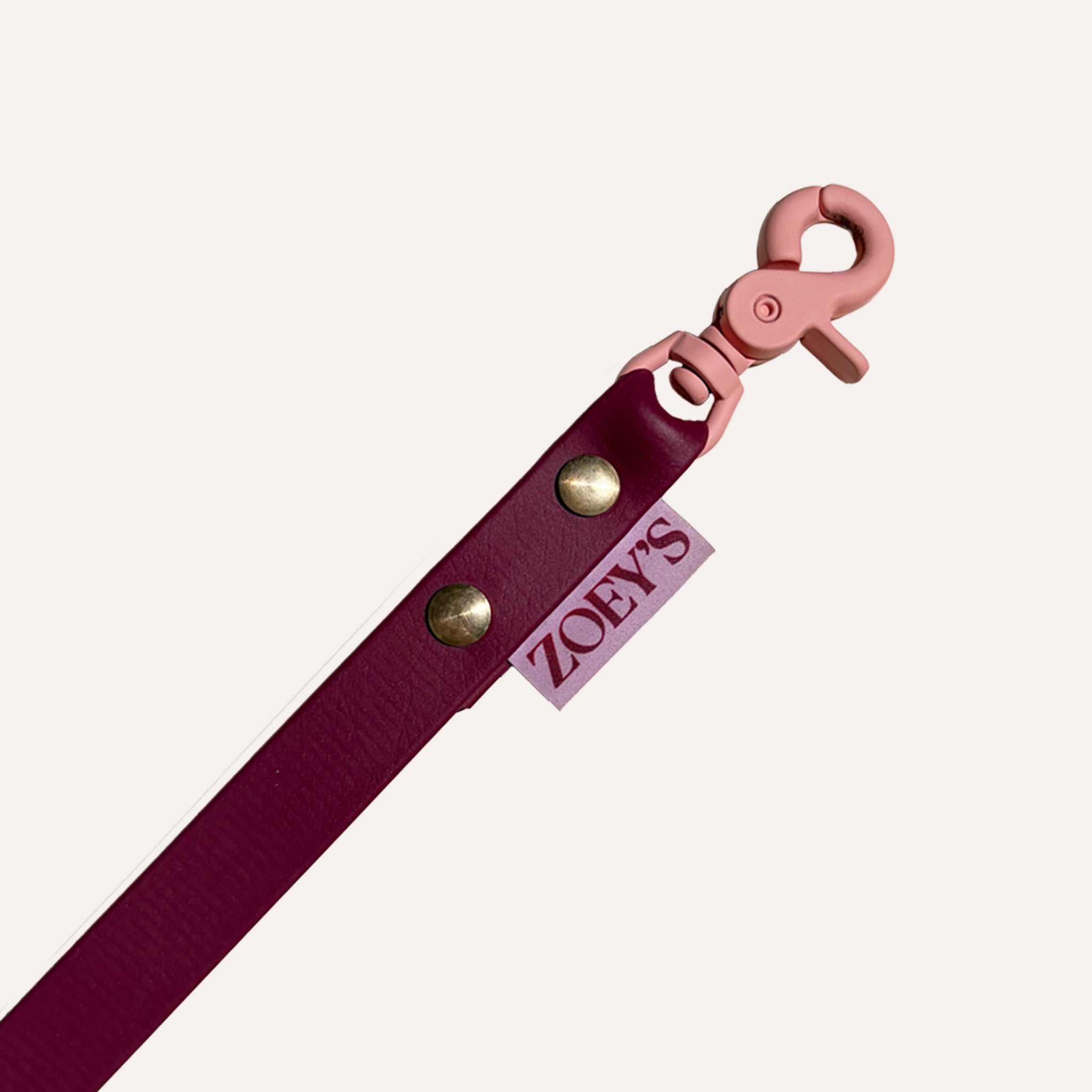 ZOEY'S - Hundeleine BioThane „Duo“ 2-fach verstellbar
