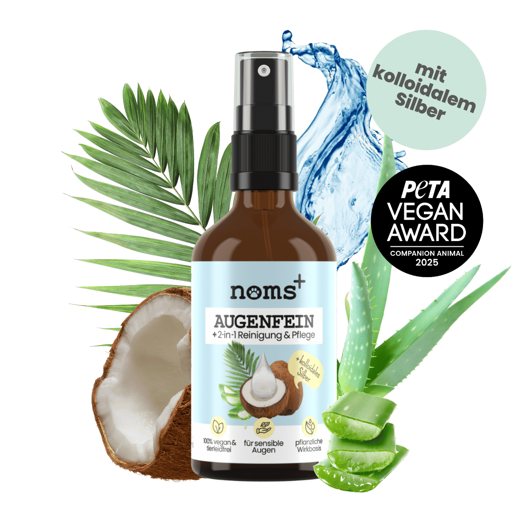 noms+ – 2-in-1 Augenfein Reinigung & Pflege für Hunde & Katzen