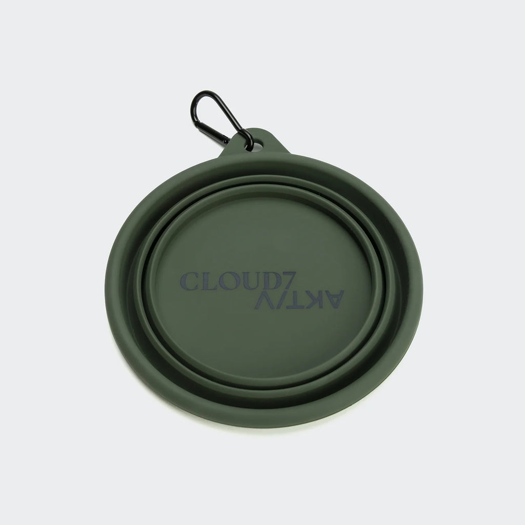 CLOUD7 – Faltbarer Reisenapf AKTIV Dark Olive