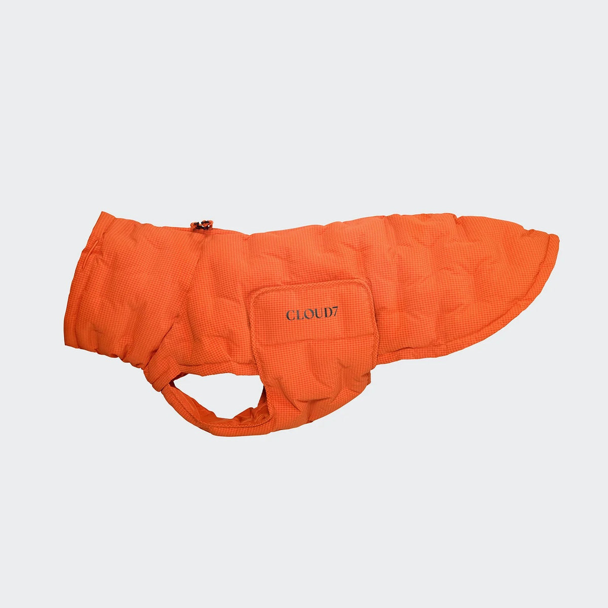 CLOUD7 - Hundemantel Alaska Seersucker Orange