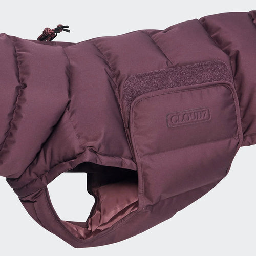 CLOUD7 - Hundemantel Alaska Dark Aubergine