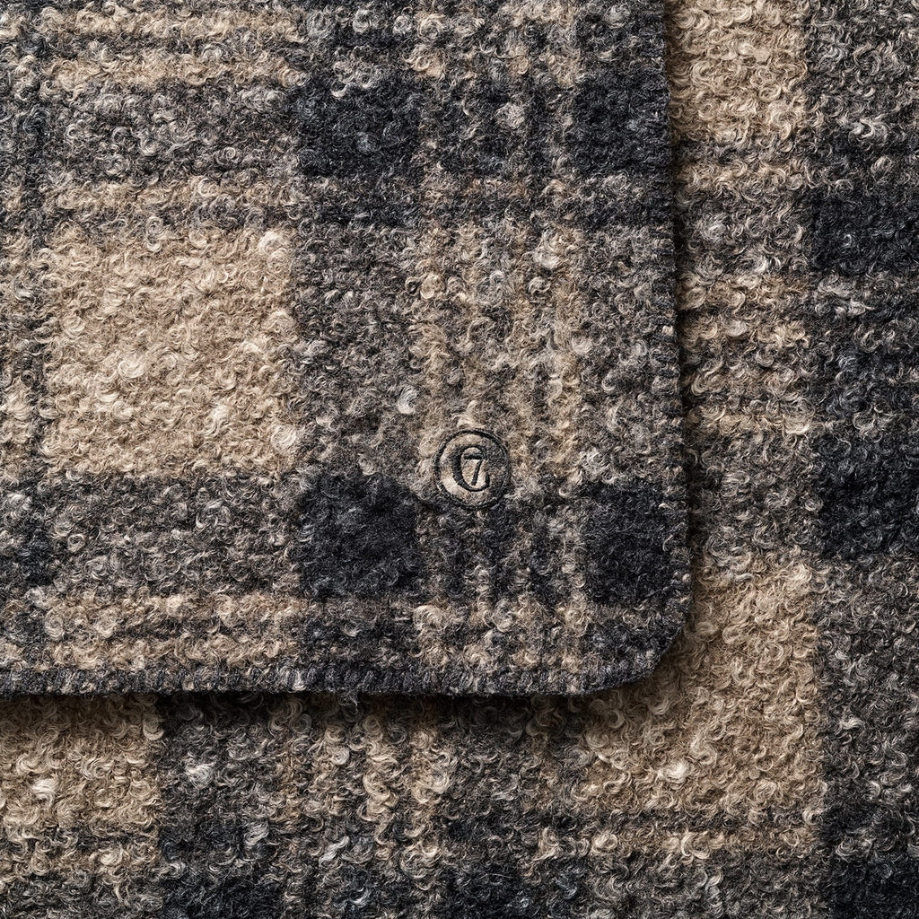 CLOUD7 - Hundedecke Bouclé Tartan