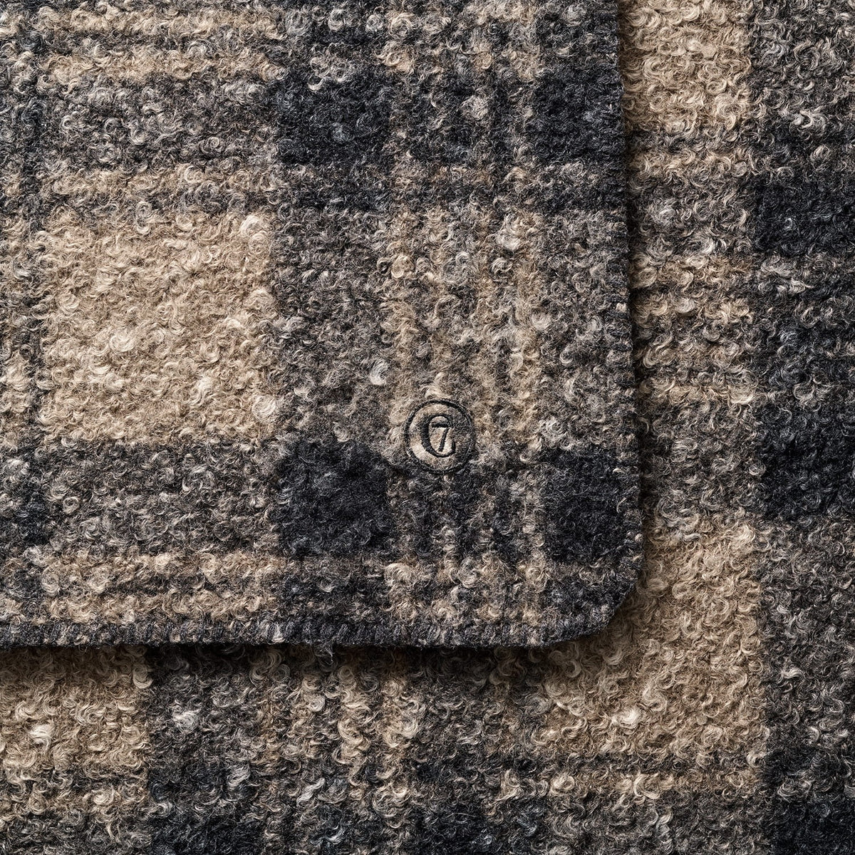 CLOUD7 - Hundedecke Bouclé Tartan