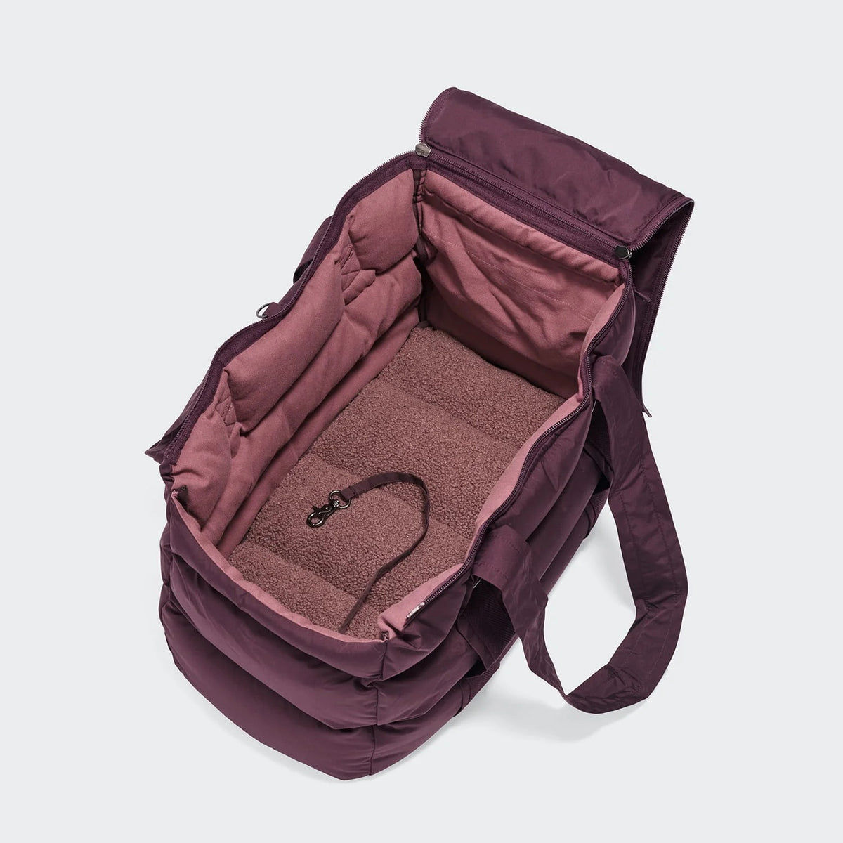 CLOUD7 – Hundetasche Montreal 2.0 Aubergine