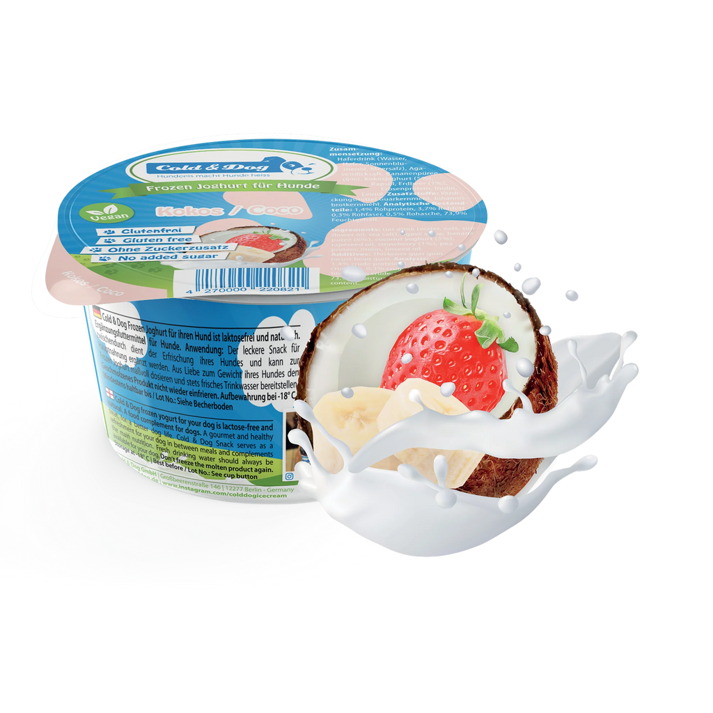 Cold&Dog – Hundeeis Vegan Kokos 90ml