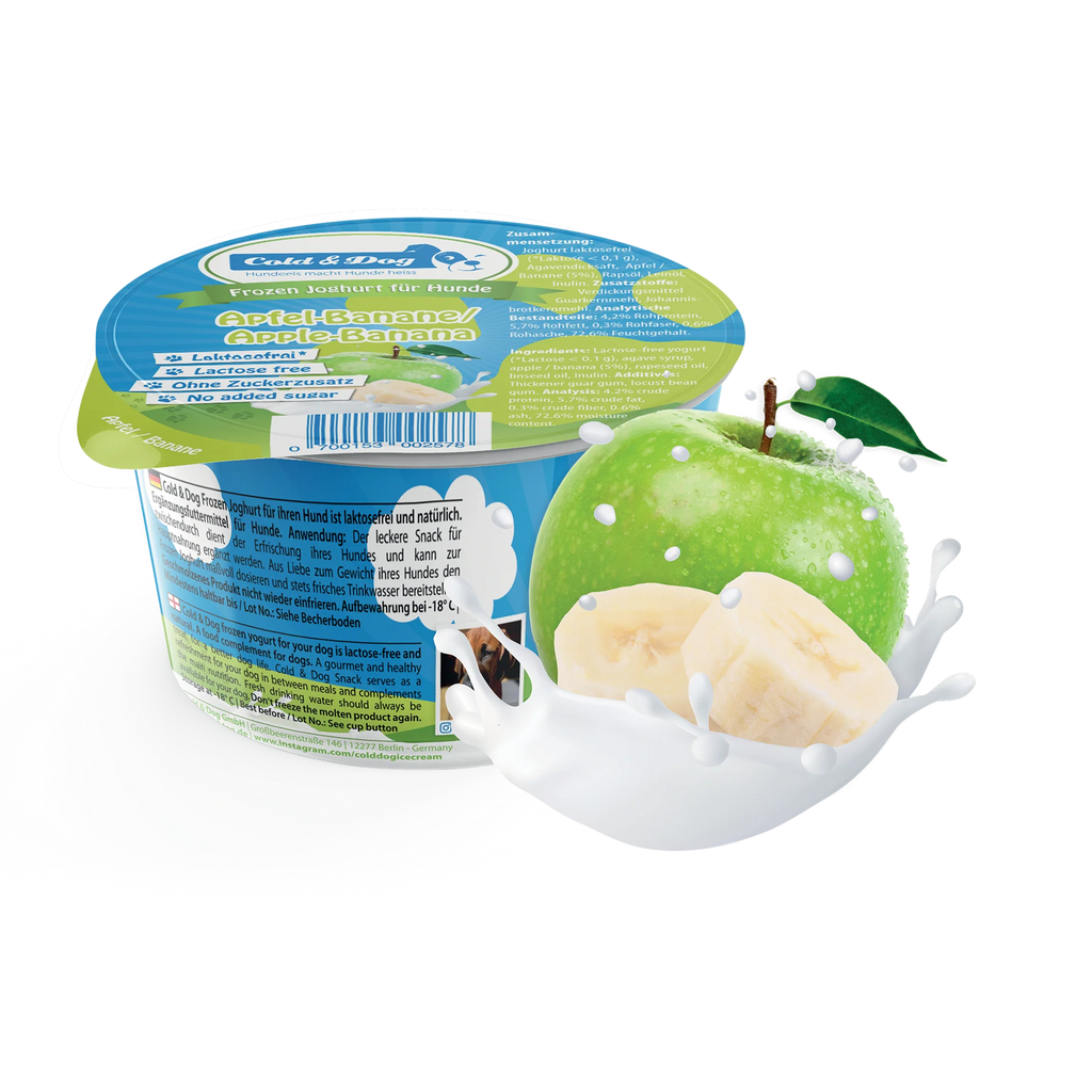Cold&Dog – Hundeeis Apfel Banane 90ml