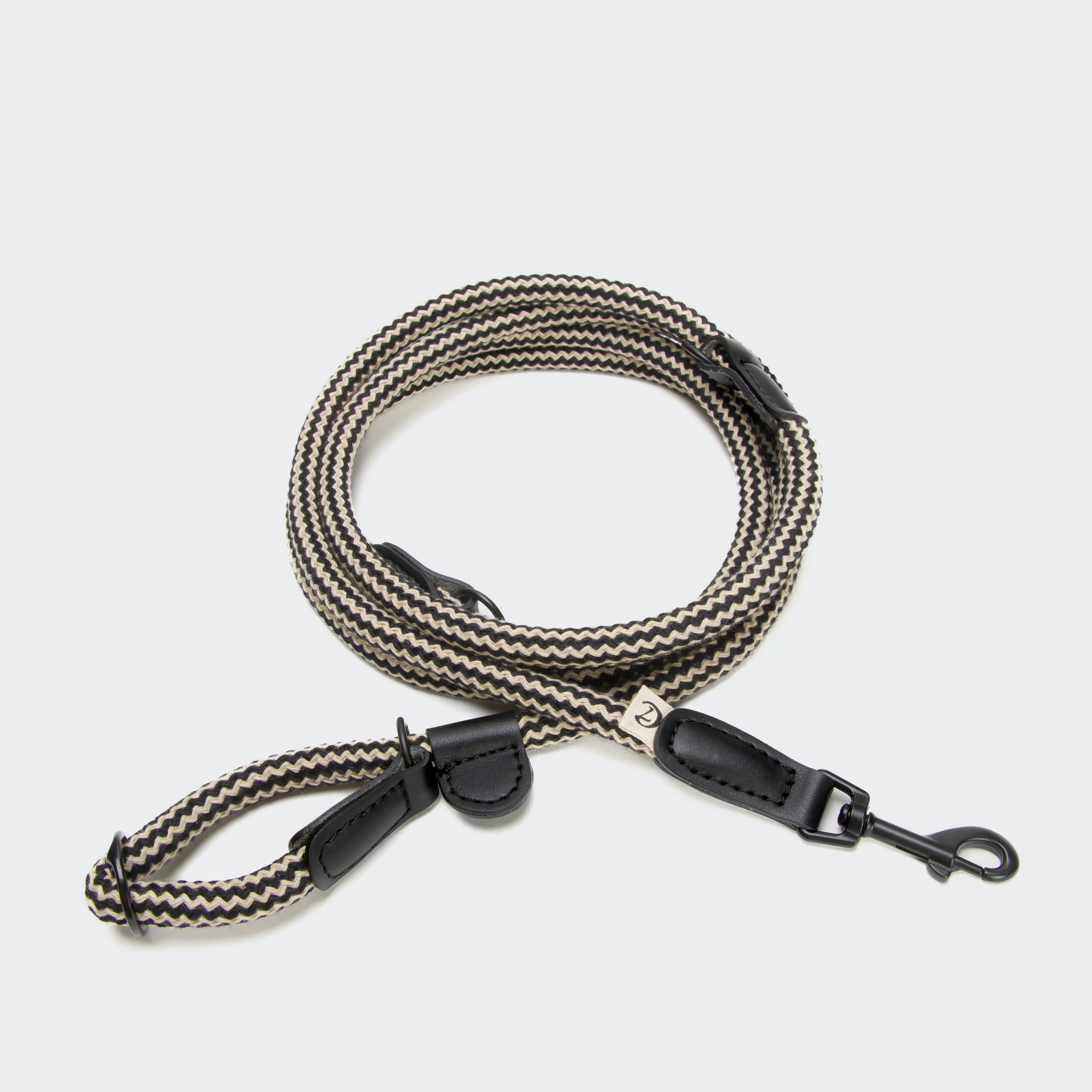 CLOUD7 - Retrieverleine Mauerpark Zigzag Black