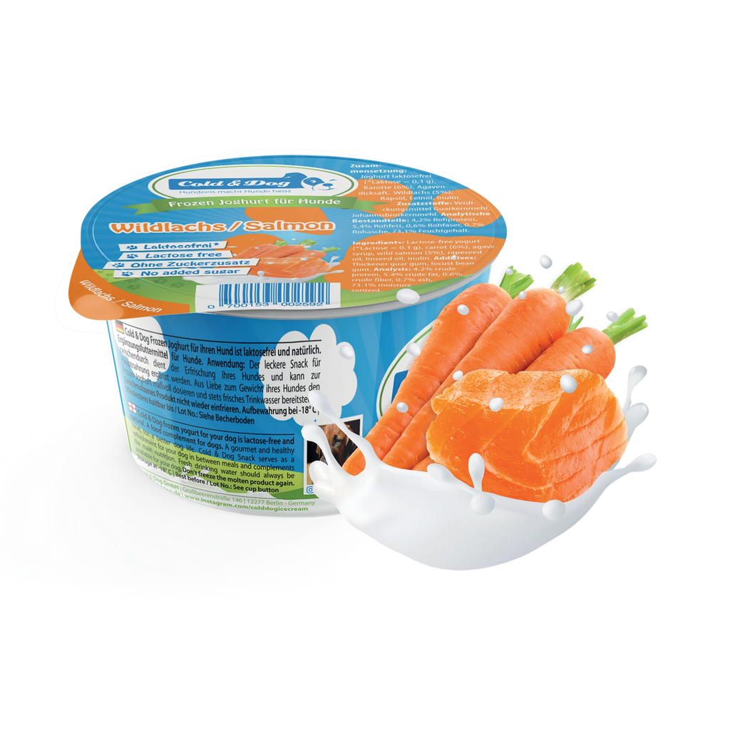 Cold&Dog – Hundeeis Wildlachs 90ml