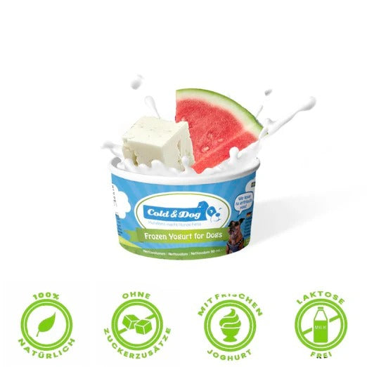 Cold&Dog – Hundeeis Wassermelone Feta 90ml