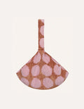 DOGGUO – Carrier Bag Gepunktet - Mocha/Pink