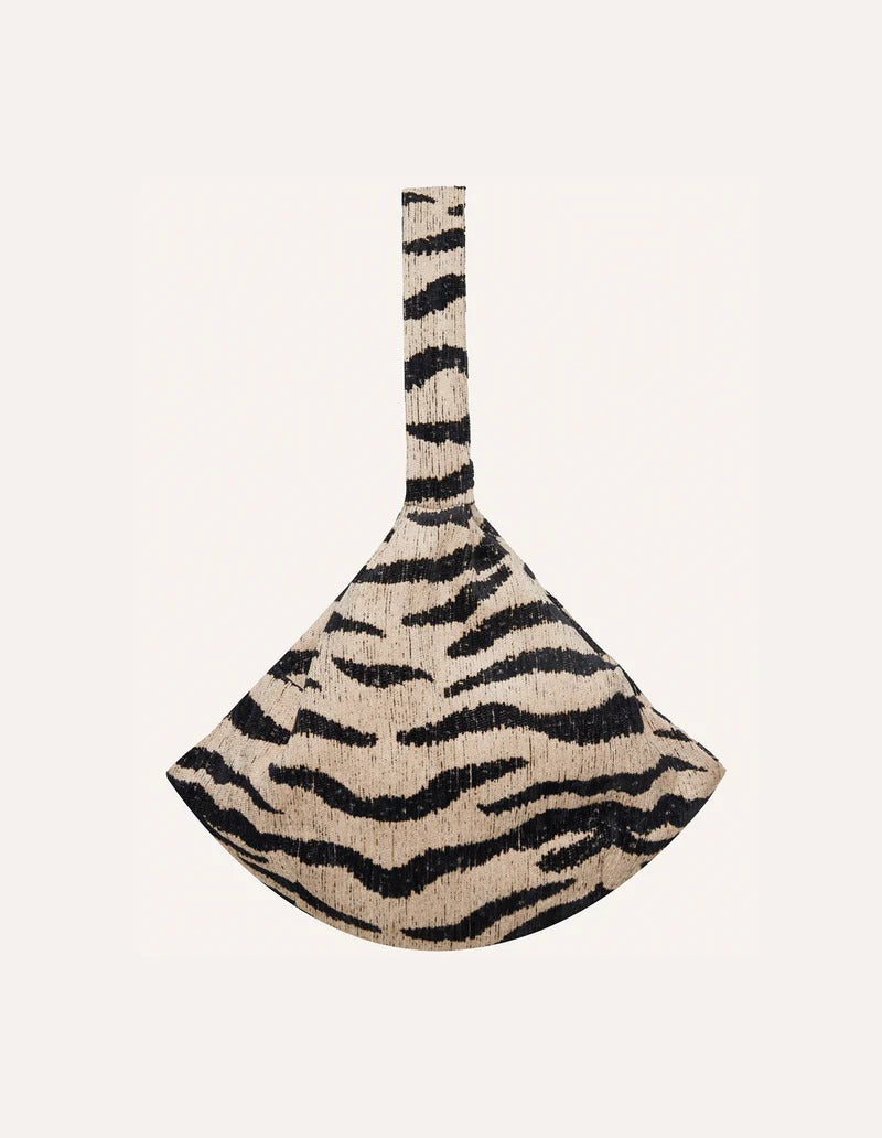 DOGGUO – Carrier Bag Zebra - Beige/Black