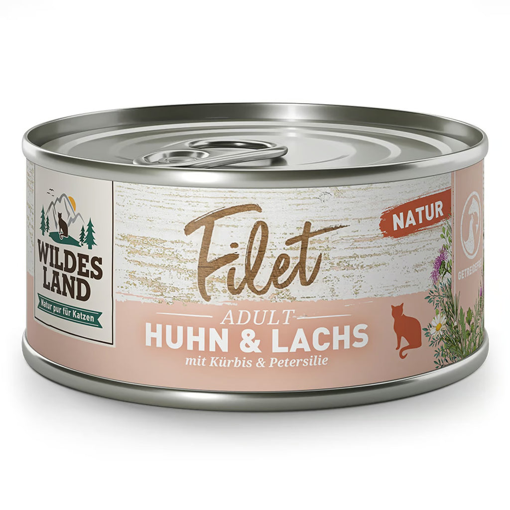Wildes Land – Filet Huhn Lachs 80g