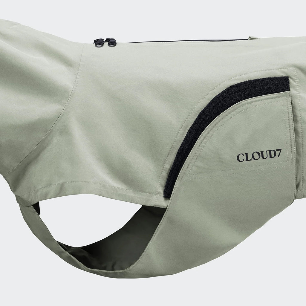 CLOUD7 - Hunderegenmantel Dublin 2.0 Dusty Mint