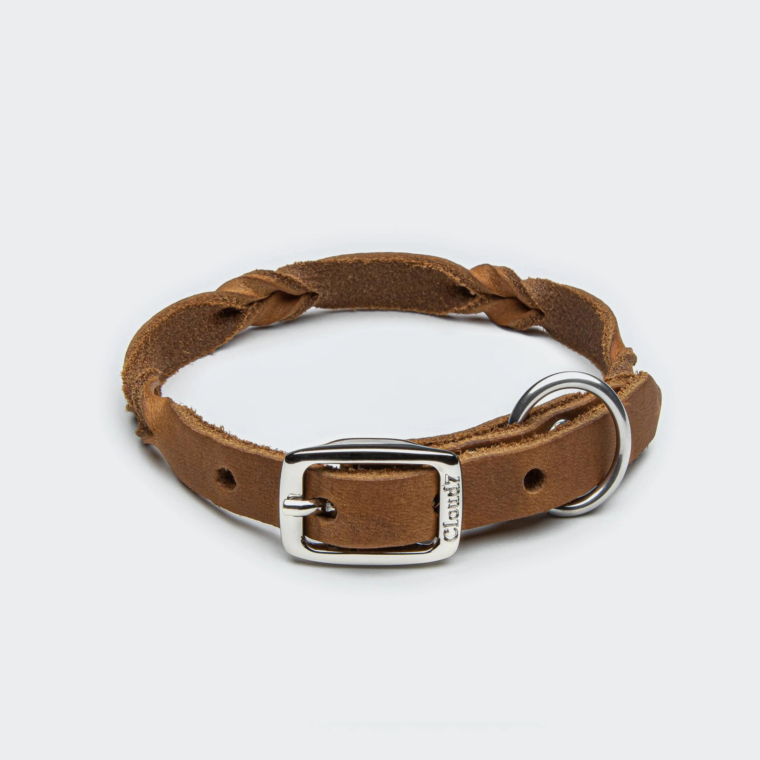 CLOUD7 – Hundehalsband Riverlino Camel Gold