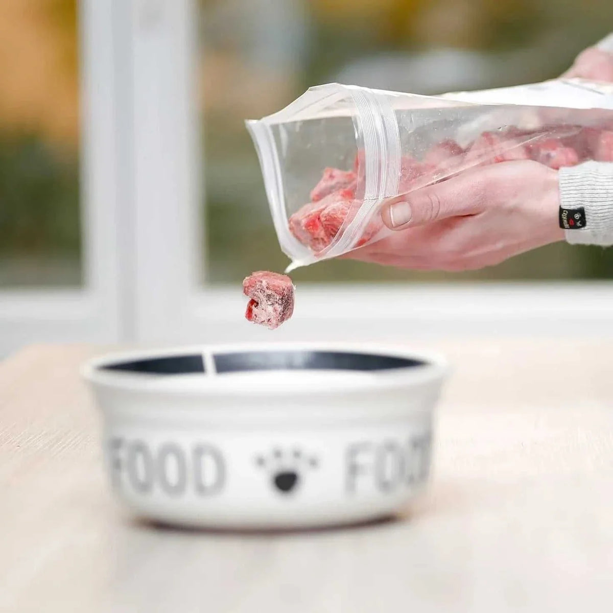 Barfgold –Ziegenmuskelfleisch durchwachsen 1000g