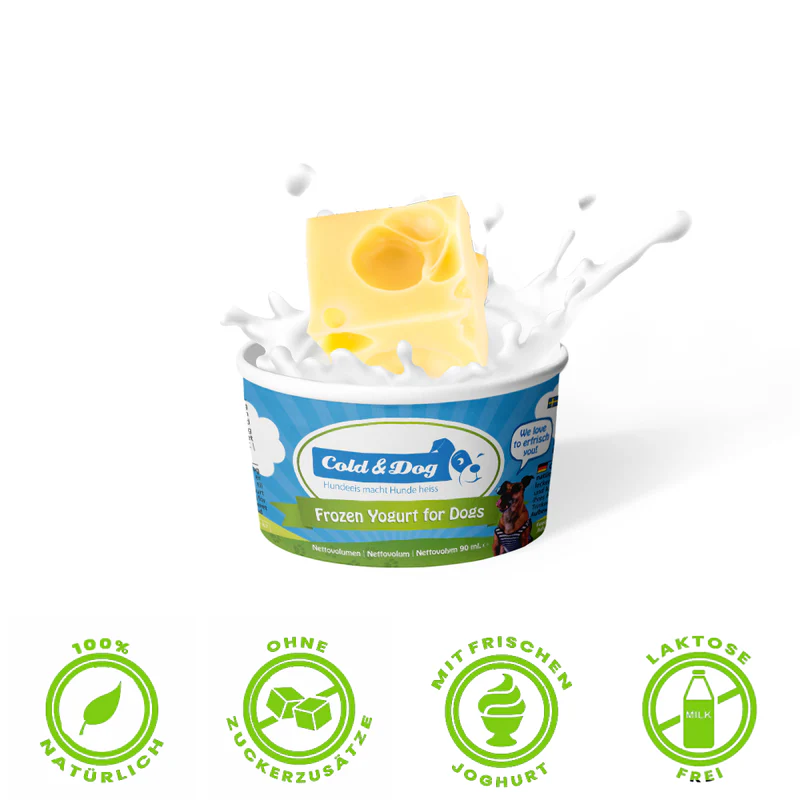 Cold&Dog – Hundeeis Käse Birne 90ml