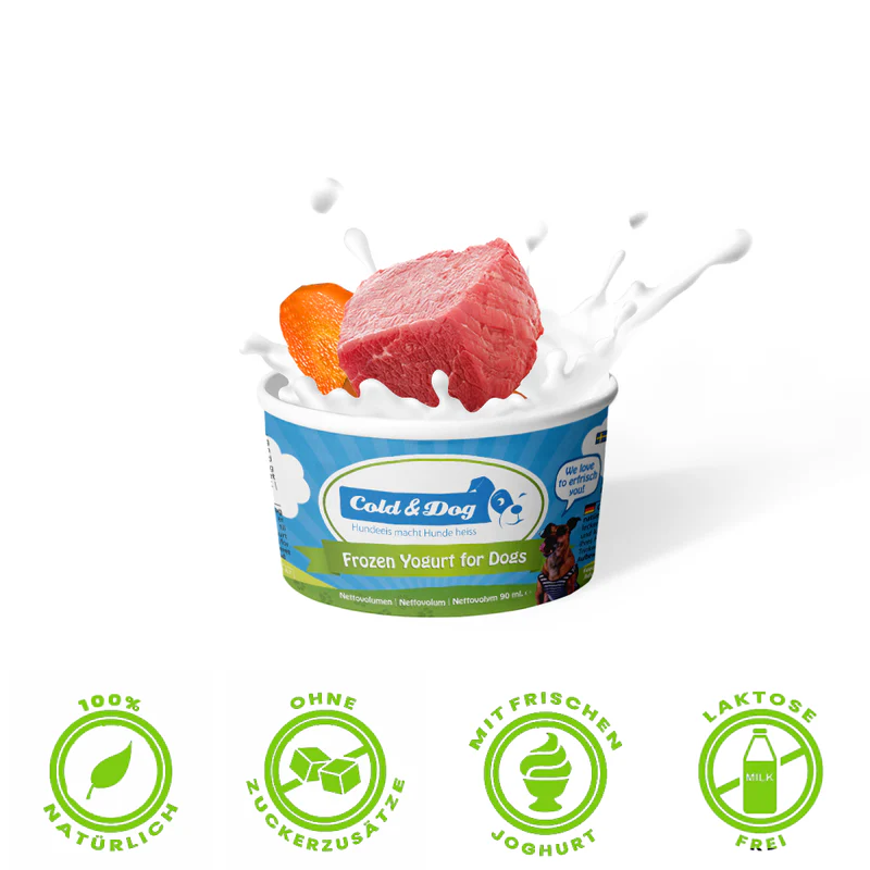 Cold&Dog – Hundeeis Rind 90ml