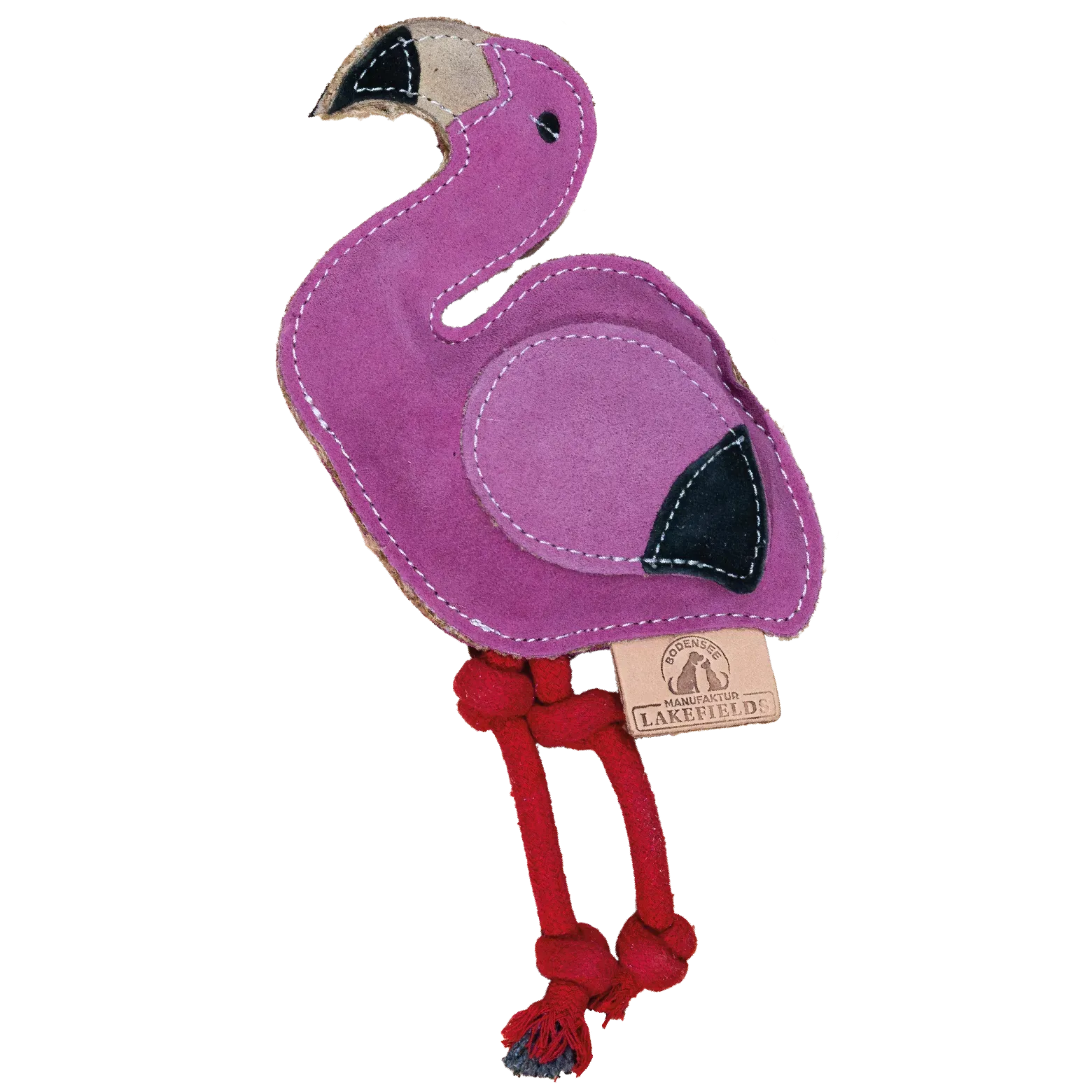 Lakefields – Lederspielzeug Flamingo