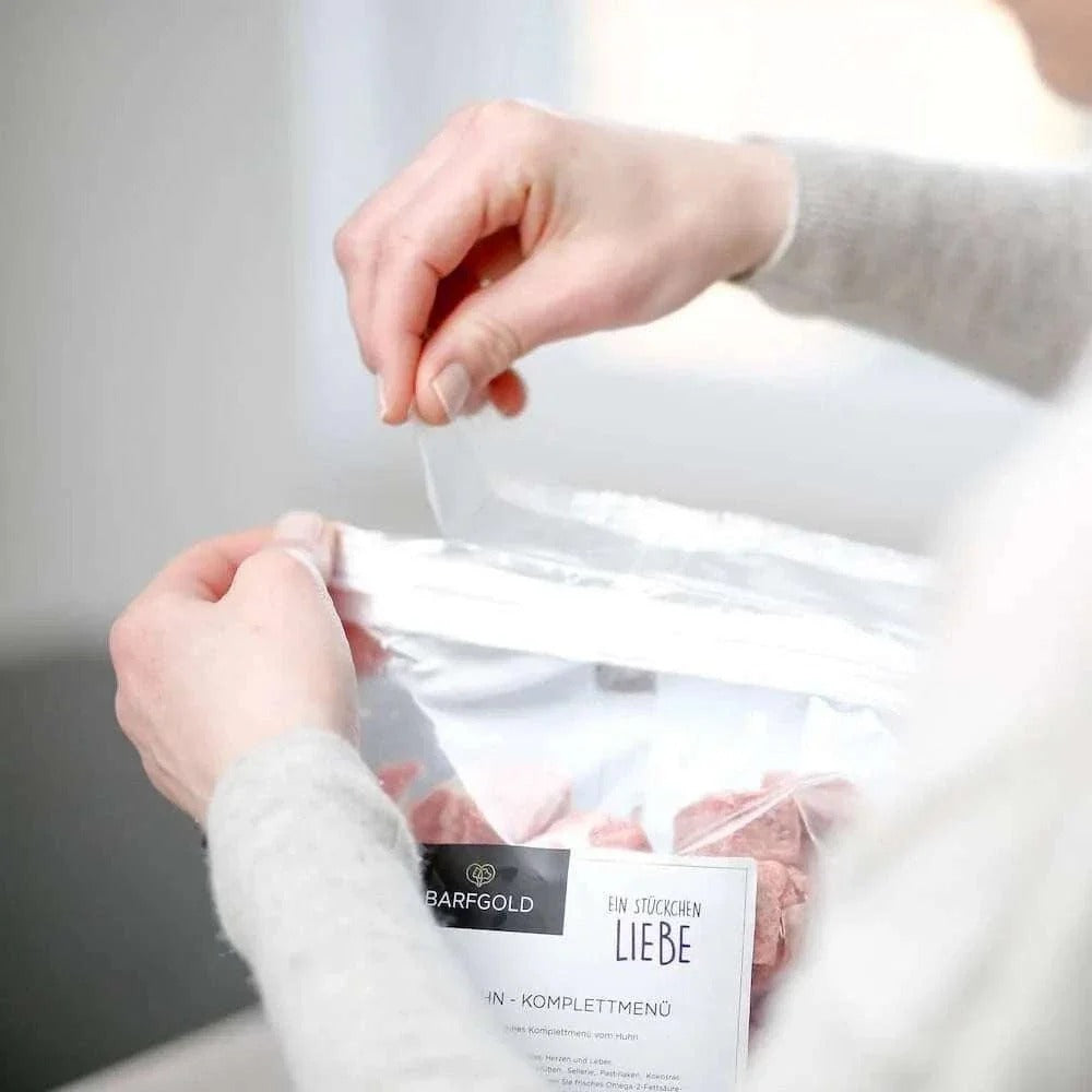 Barfgold –Ziegenmuskelfleisch durchwachsen 1000g