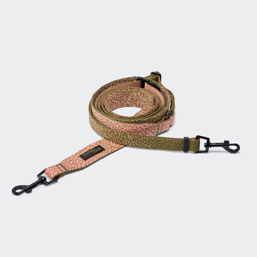 CLOUD7 - L-3 Freihandleine AKTIV Knit Khaki/Peach