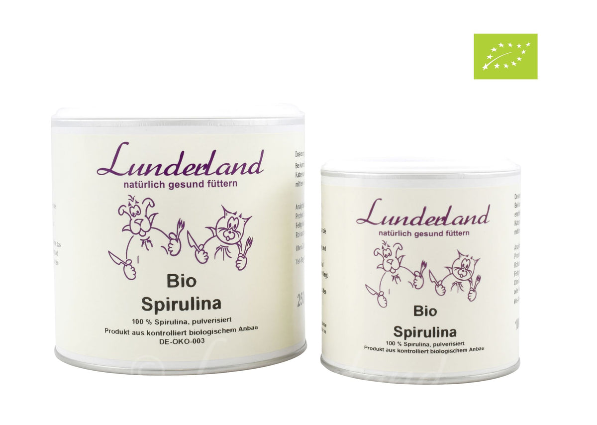 Lunderland – Bio-Spirulina für Hunde & Katzen 250 g