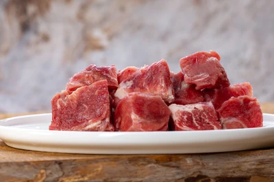 Barfgold –Ziegenmuskelfleisch durchwachsen 1000g