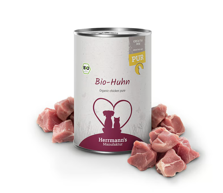 Herrmann's Manufaktur – Kreativ-Mix Bio-Huhn Reinfleisch