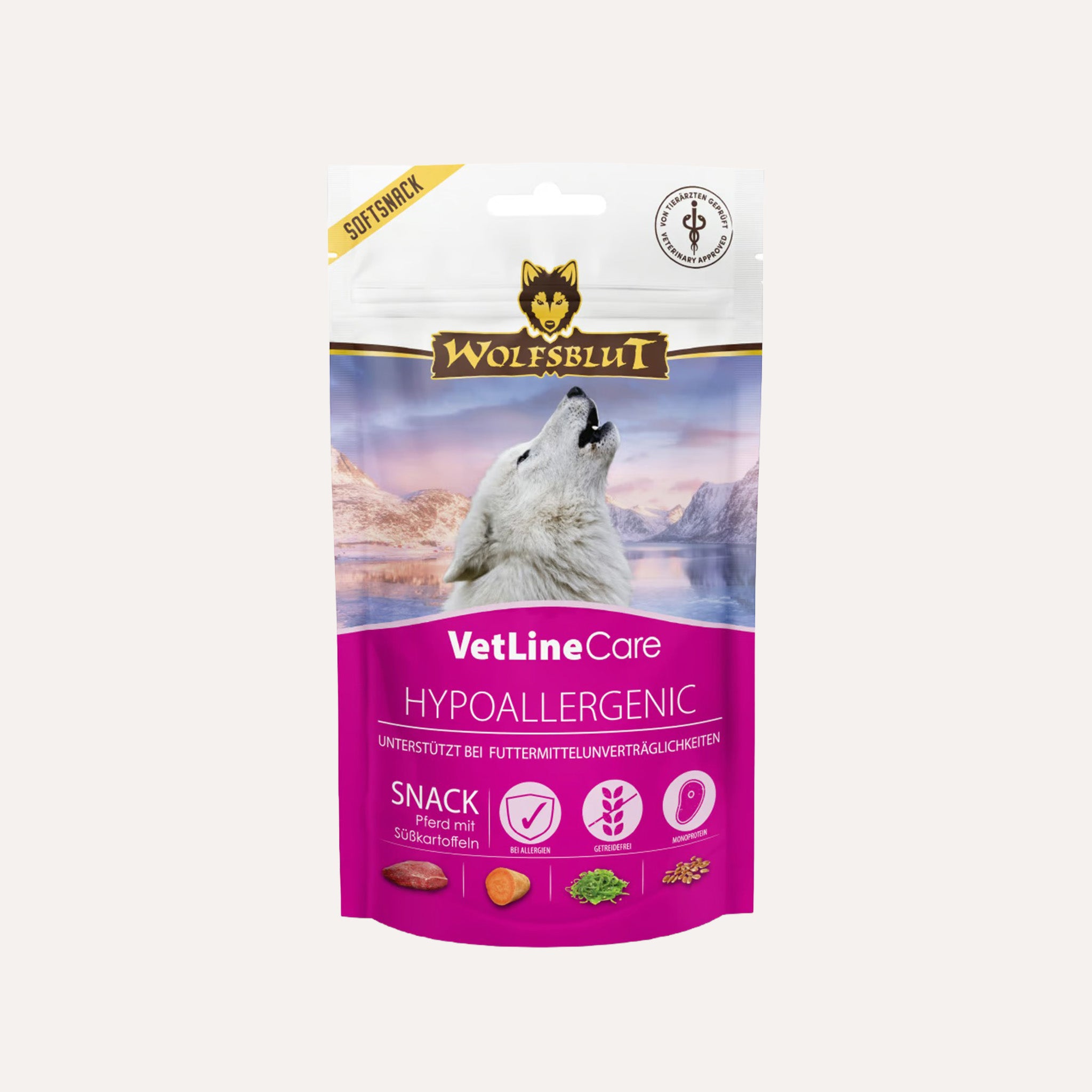 Wolfsblut – Hypoallergenic (VetLineCare) SN 100g